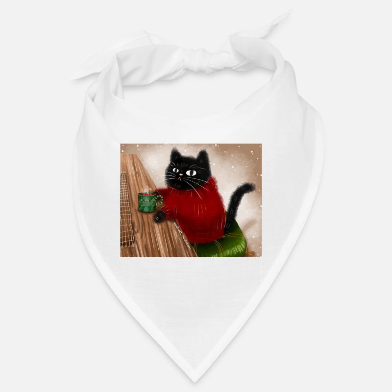 Chat en pull Bandana