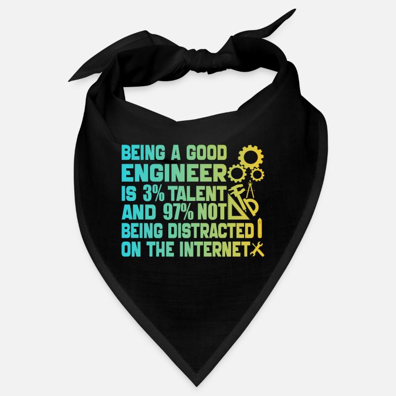 Funny Engineer Men Women Mechanical Engineering Bandana