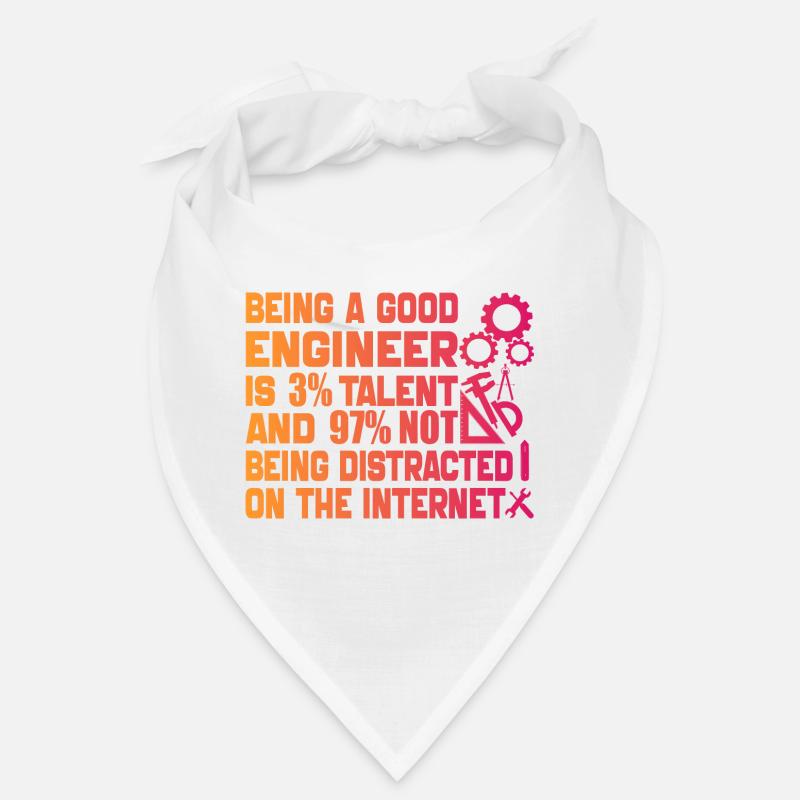 Funny Engineer Men Women Mechanical Engineering Bandana