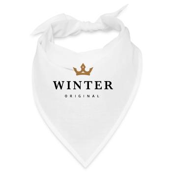 Winter - Bandana - Weiß - Vorne