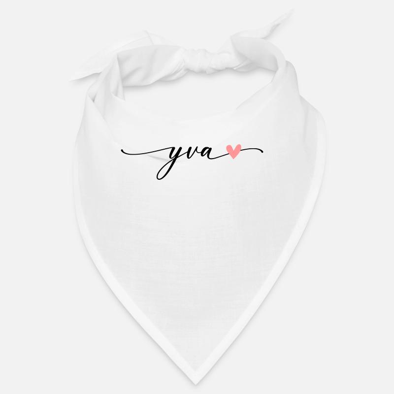 Yva Name Calligraphy Font Bandana