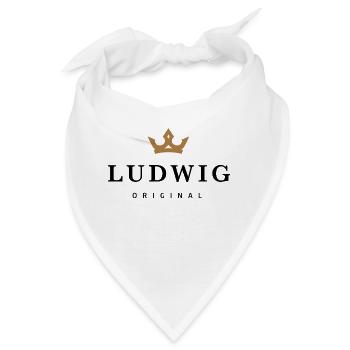Ludwig - Bandana - Weiß - Vorne