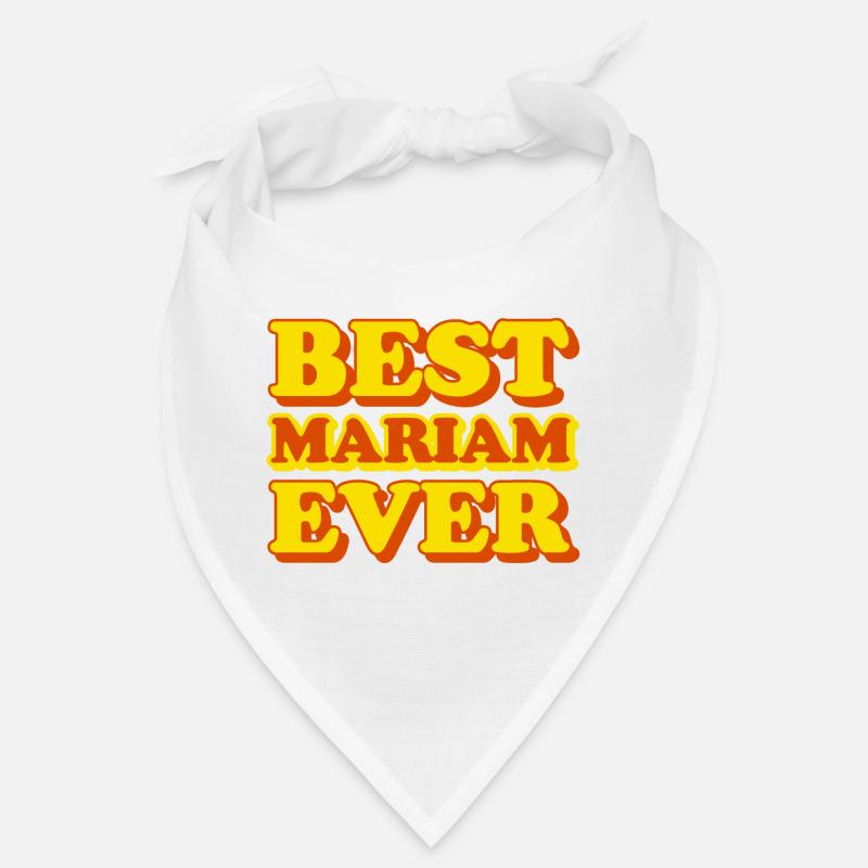Funny gift with first name Mariam Bandana