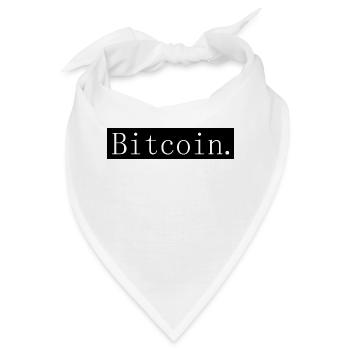 [HD] Bitcoin (Bitcoin) - Bandana - Weiß - Vorne