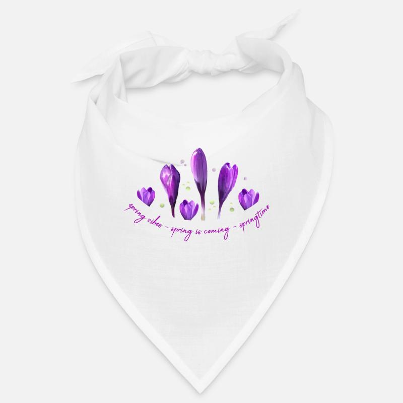 Crocus Printemps Bandana