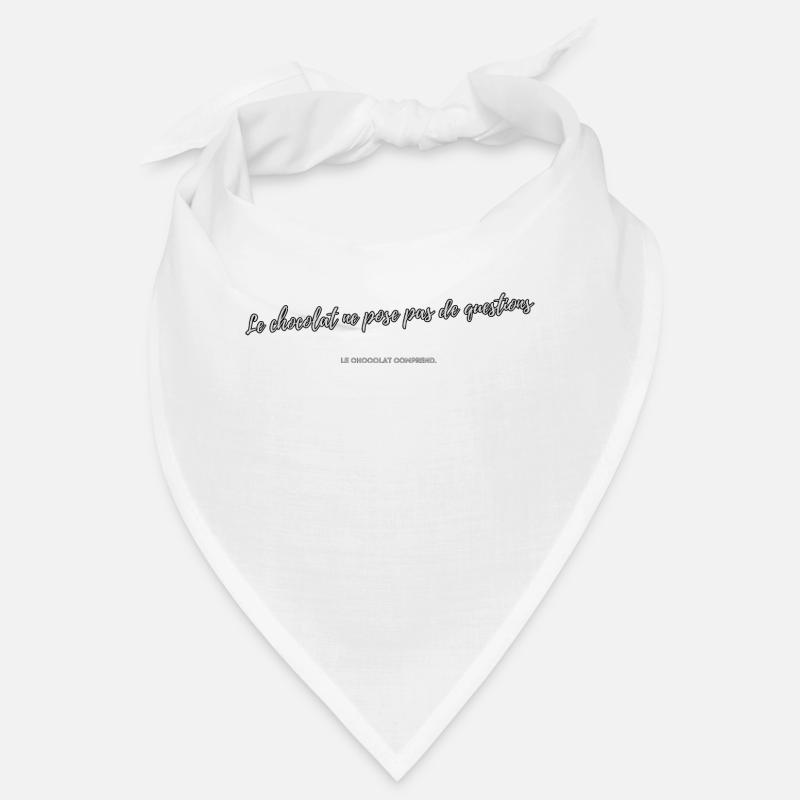 Le chocolat comprend Bandana