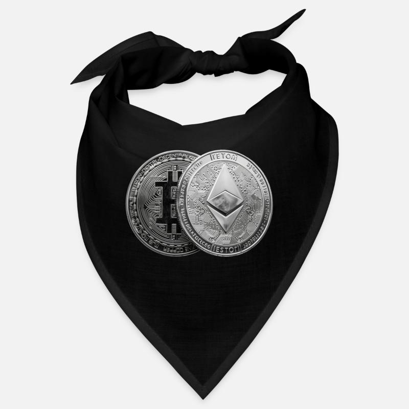 Krypto-Symbole Shirts Bandana