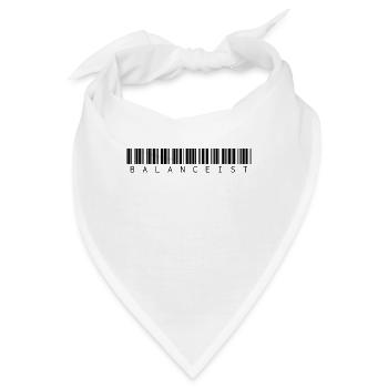 Balancist #Neu1 Barcode - Bandana - Weiß - Vorne