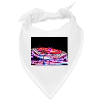 Da ist Kirmes - Bandana - Weiß - Vorne