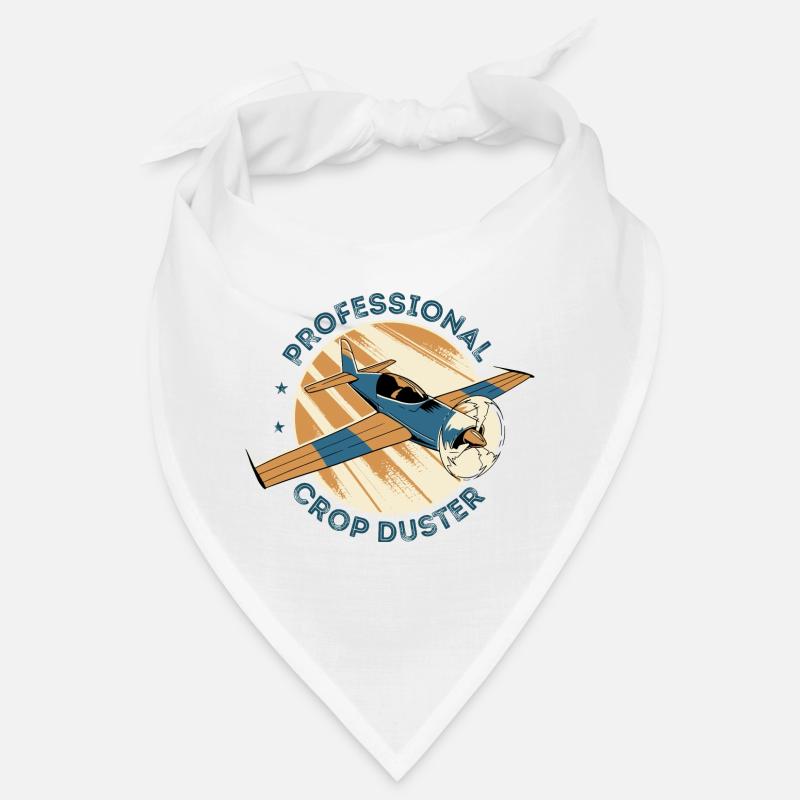 Professioneller Crop Duster Pilot, Antenne Bandana
