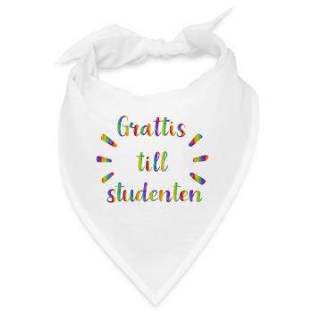 Abschlussfeier 2024 Abiturfeier - Bandana - Weiß - Vorne