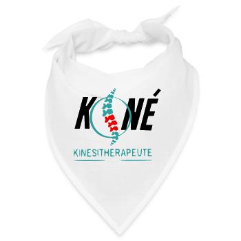 Physiotherapeut - Bandana - Weiß - Vorne