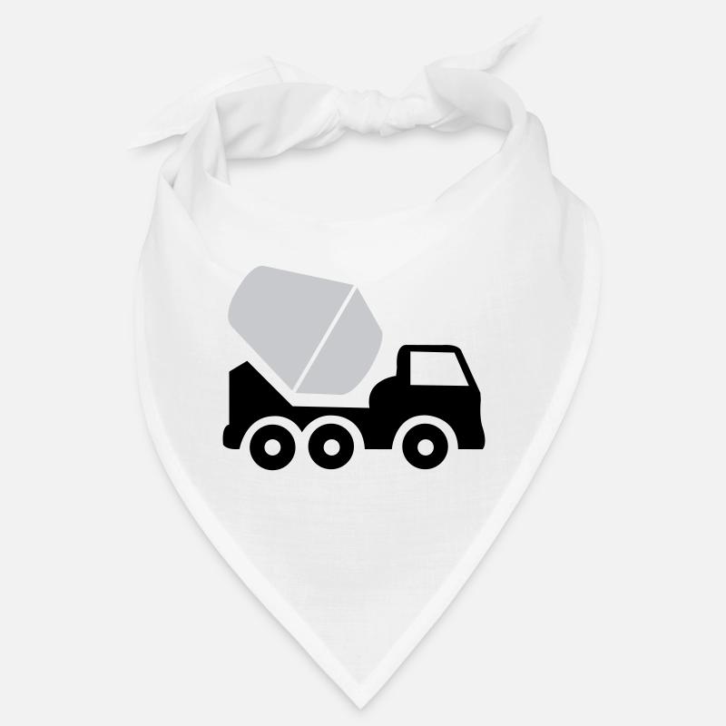 Construction work excavator vehicle Bandana