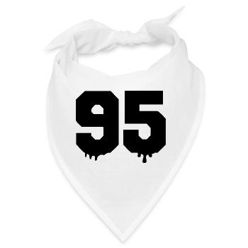 95 - Bandana - Weiß - Vorne