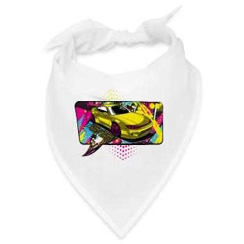 s15 comic - Bandana - Weiß - Vorne