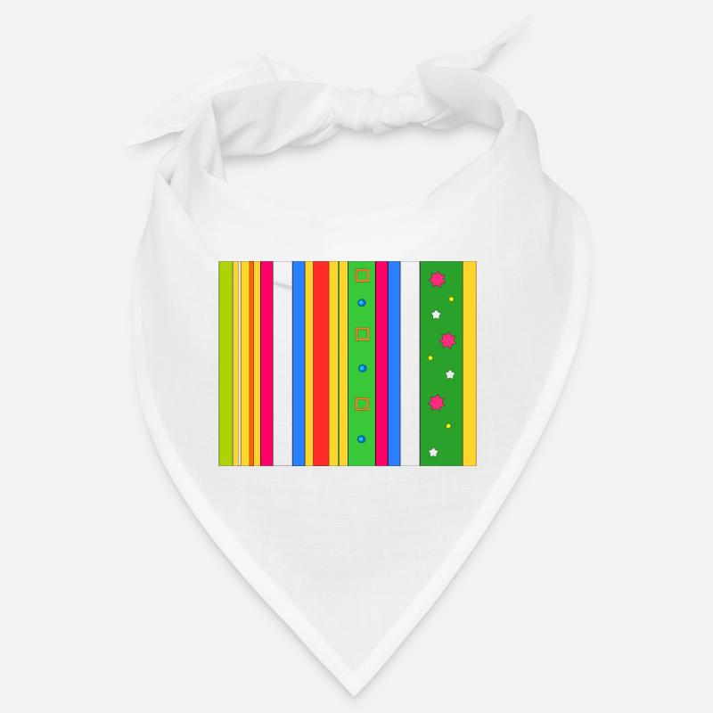 Patterns, stripes and shapes Bandana
