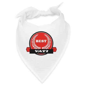 PAPA VATI DAD - Bandana - Weiß - Vorne