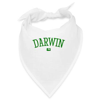 Darwin Australia Down Under Kangaroo Koala Outback - Bandana - Weiß - Vorne