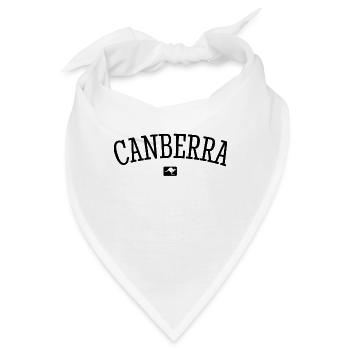 Canberra Australia Down Under Känguru Koala - Bandana - Weiß - Vorne