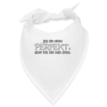 Perfekt - Bandana - Weiß - Vorne