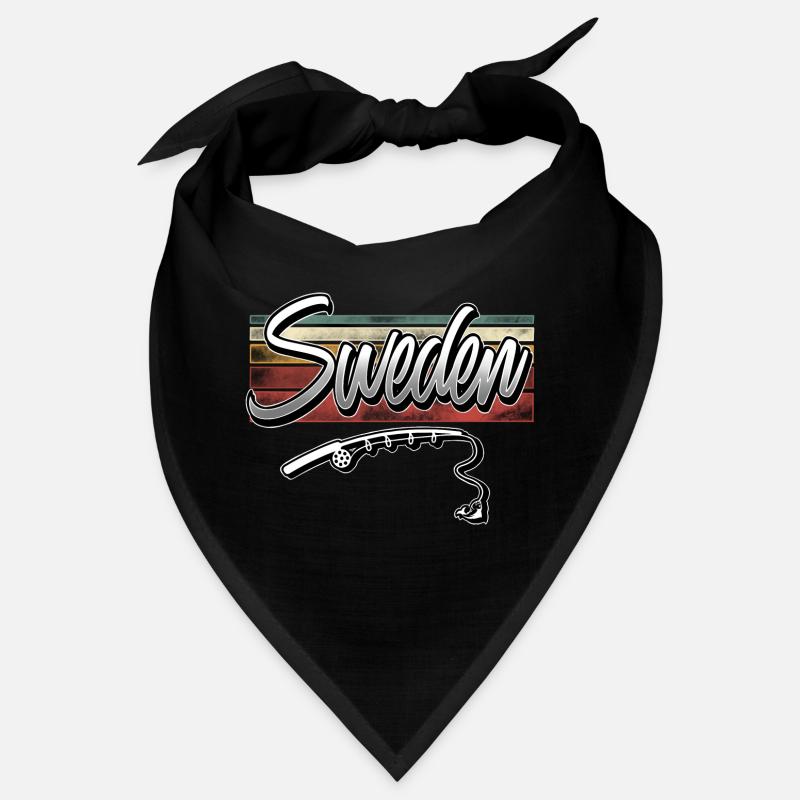 Suède pêche canne à pêche pêche à la ligne Bandana