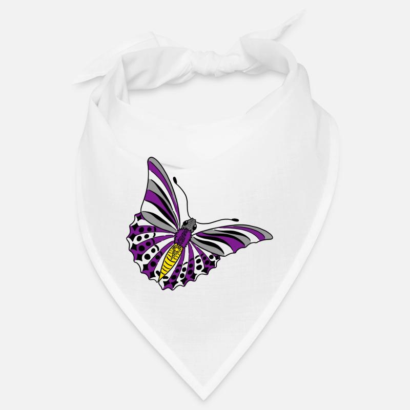 butterfly asexual non binary labrys lesbian Bandana