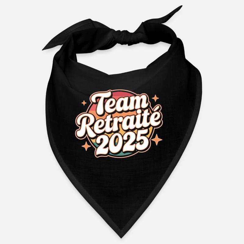 Team retraité 2025 Bandana