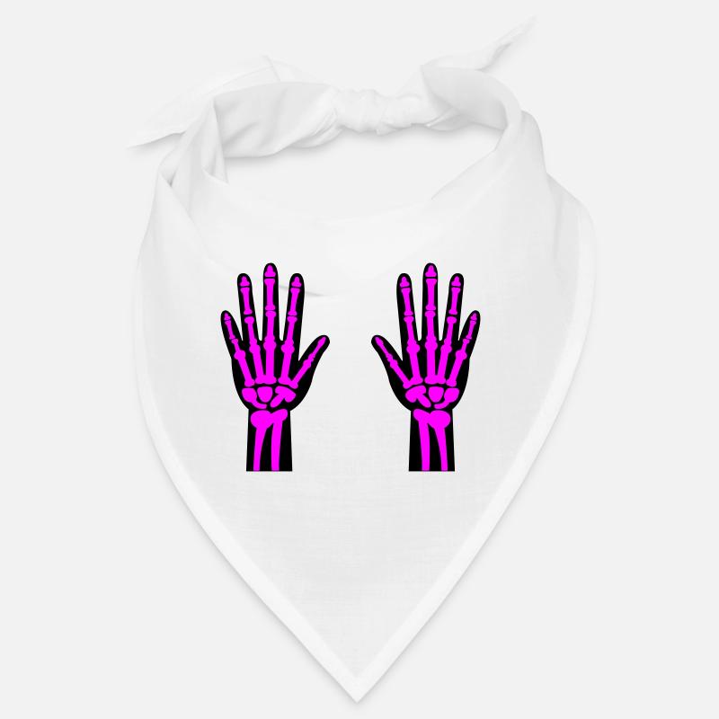 Mains Squelette 02 Bandana