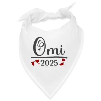 Omi 2025 - Bandana - Weiß - Vorne