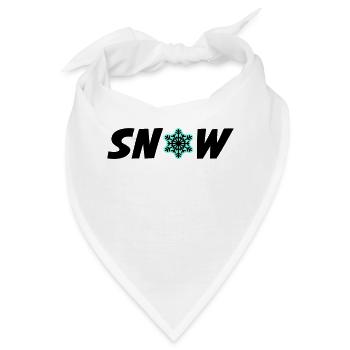 Snow Frost - Bandana - Weiß - Vorne