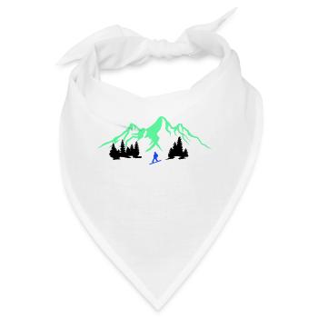 Snowboarding - Bandana - Weiß - Vorne