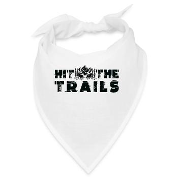 Trail Running Sport - Bandana - Weiß - Vorne