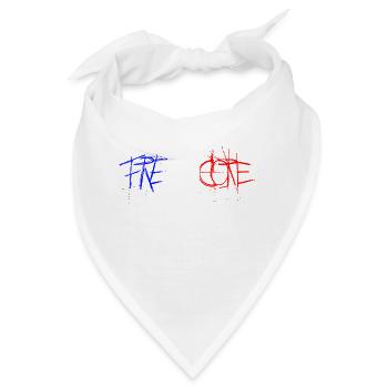 Frenchcore - Bandana - Weiß - Vorne