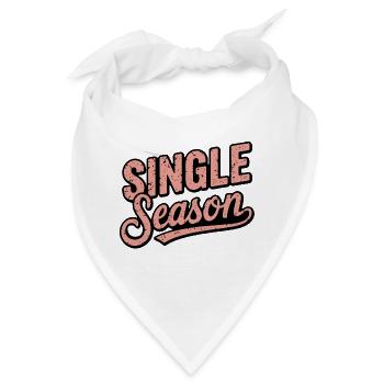 Einzelne Saison - Bandana - Weiß - Vorne