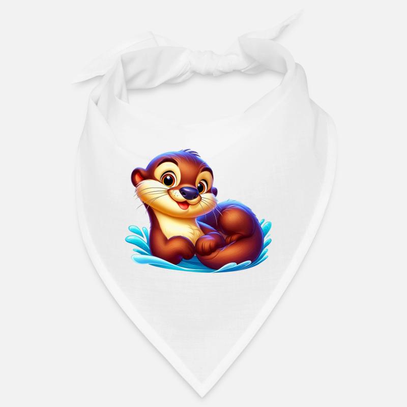 Otter - Bandana - Weiß