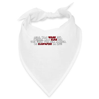 WC - Bandana - Weiß - Vorne