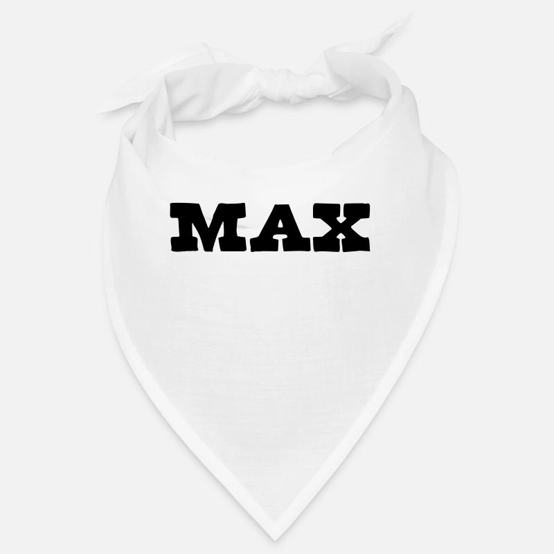Max Vorname Geschenk Bandana