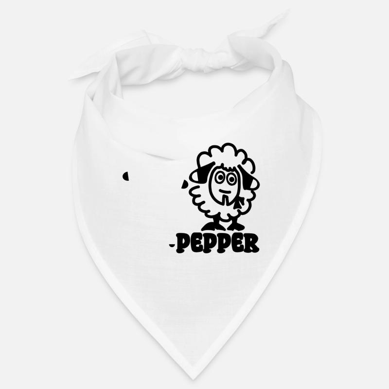 Salt and pepper Bandana