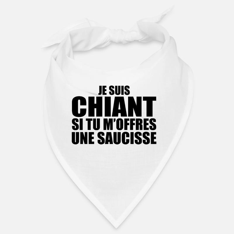 Mann, der liebt: Wurst. Lustiger Design-Humor Bandana
