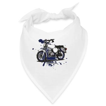 S51 (weiß) // Illustration - Bandana - Weiß - Vorne