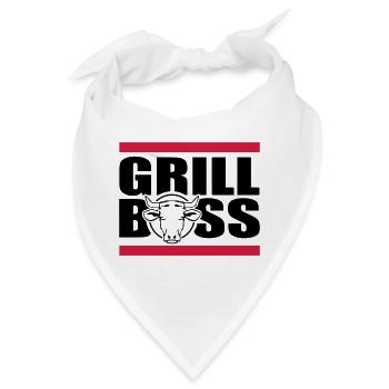 grill - Bandana - Weiß - Vorne