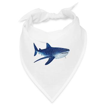 Walhai - Bandana - Weiß - Vorne