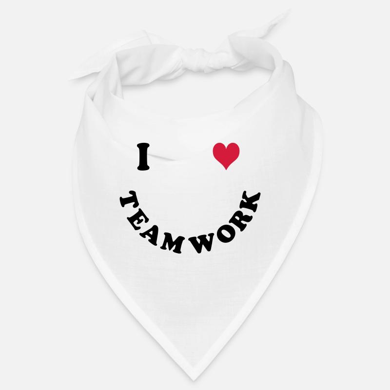 Ich liebe Teamwork Bandana