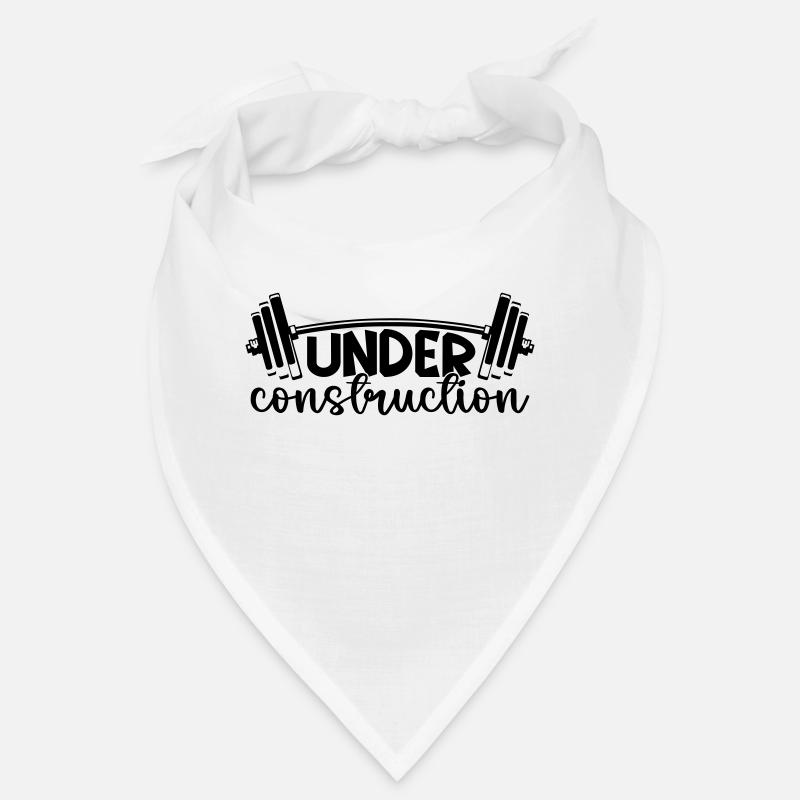 Under Construction - Bandana - Weiß