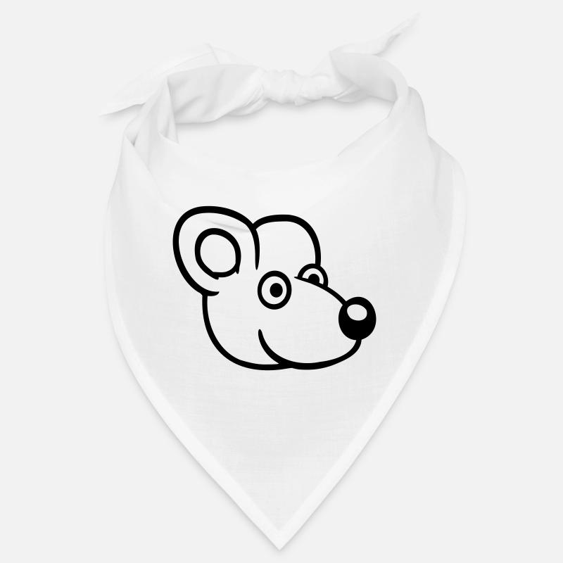 Mouse Mouse Cute Little Rat Rodent Friendly Bandana