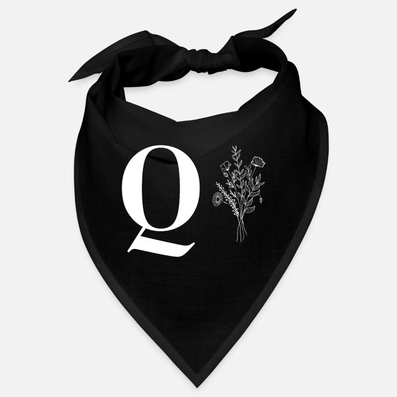 Minimalistisches Blumenmuster Bandana