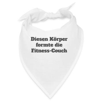 Fitness Couch - Bandana - Weiß - Vorne
