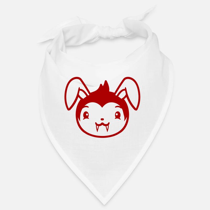 Bunny Vampire Sharp Long Teeth Halloween Costume Bandana