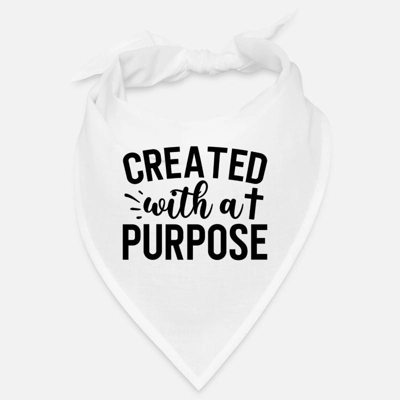 created with a purpose Bandana