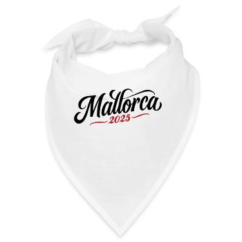 Mallorca 2025 - Bandana - Weiß - Vorne